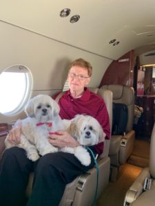 2 Lhasa Apso Private Jetting